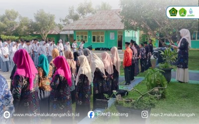 Berjalan Tertib dan Lancar, MAN 2 Maluku Tengah Sukses Gelar Ujian Madrasah Kelas XII